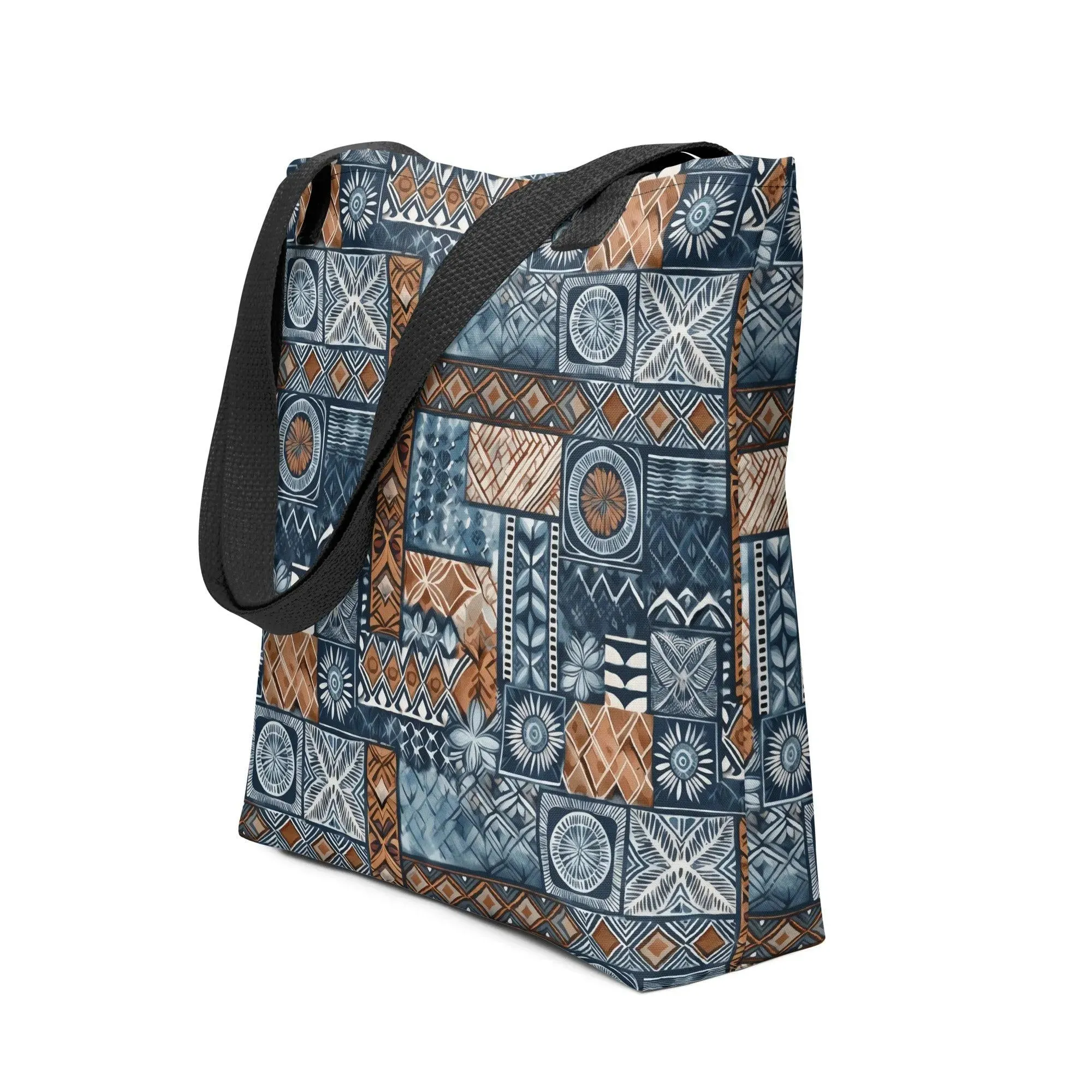 Pacific Islands Tapa Cloth Tote Bag