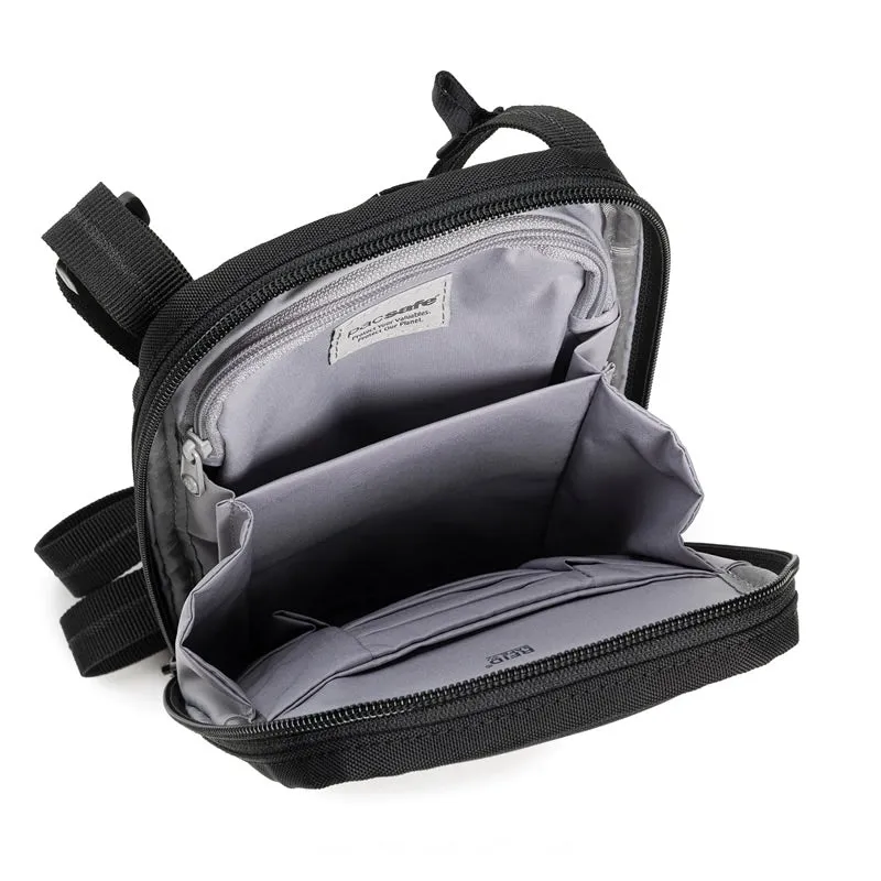 Pacsafe Rfidsafe Tech Crossbody Unisex - Black