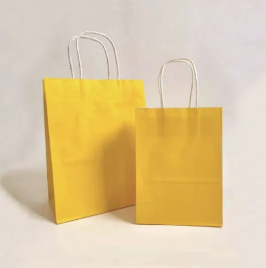 Paper Gift Bags, Paper Bags, Brown Paper Bags, Kraft Paper Bags, Shopping Bags, Retail Merchandise Bags, Paper Bag, Choose Size & Quantity