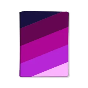 Passport Cover Travel Wallet Holder -Shades Of Purple