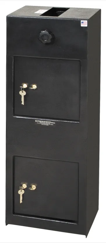 Perma-Vault PV-1234-KK Dual Compartment Rotary Depository Safe