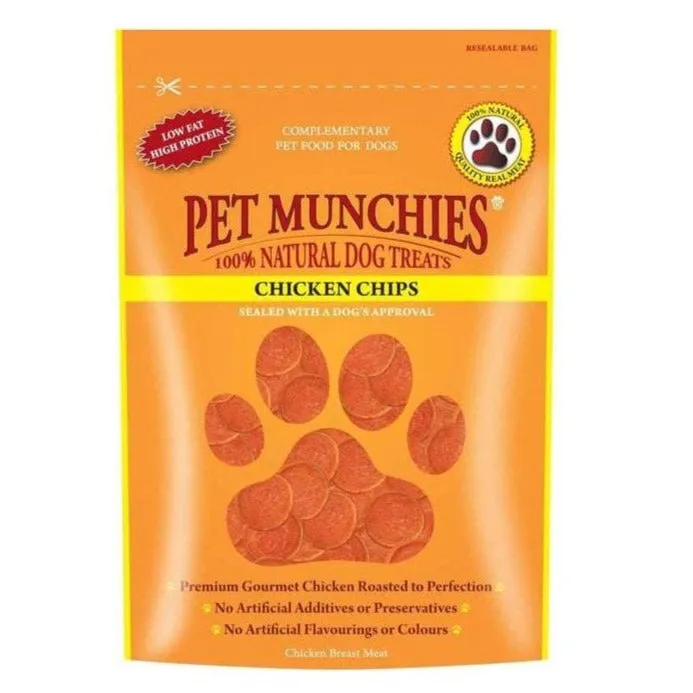 Pet Munchies Dog Treats Chicken Chips