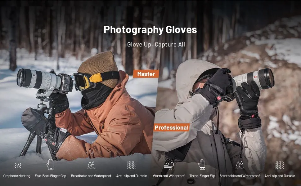 PGYTECH Photography Gloves (Master) L