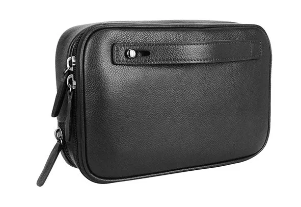 Picard Mobile Men's Leather Clutch Bag (Black)