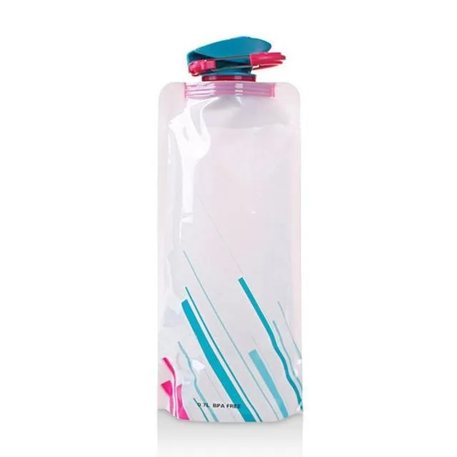 Reusable Foldable Flexible Water Bottle