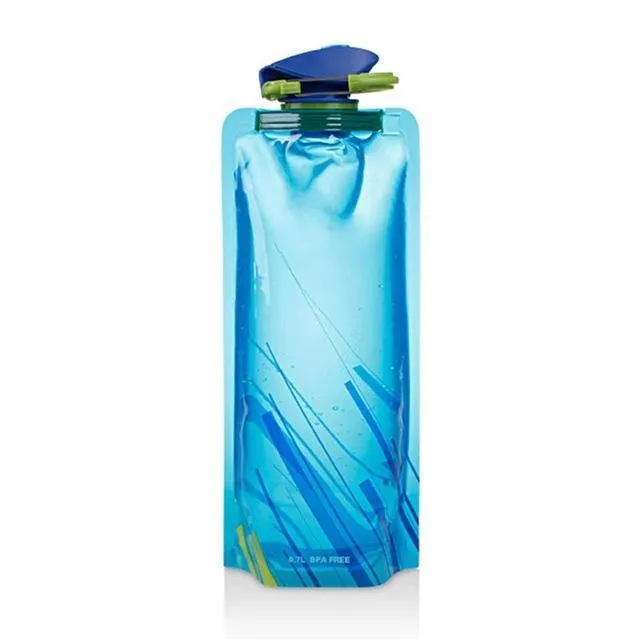 Reusable Foldable Flexible Water Bottle