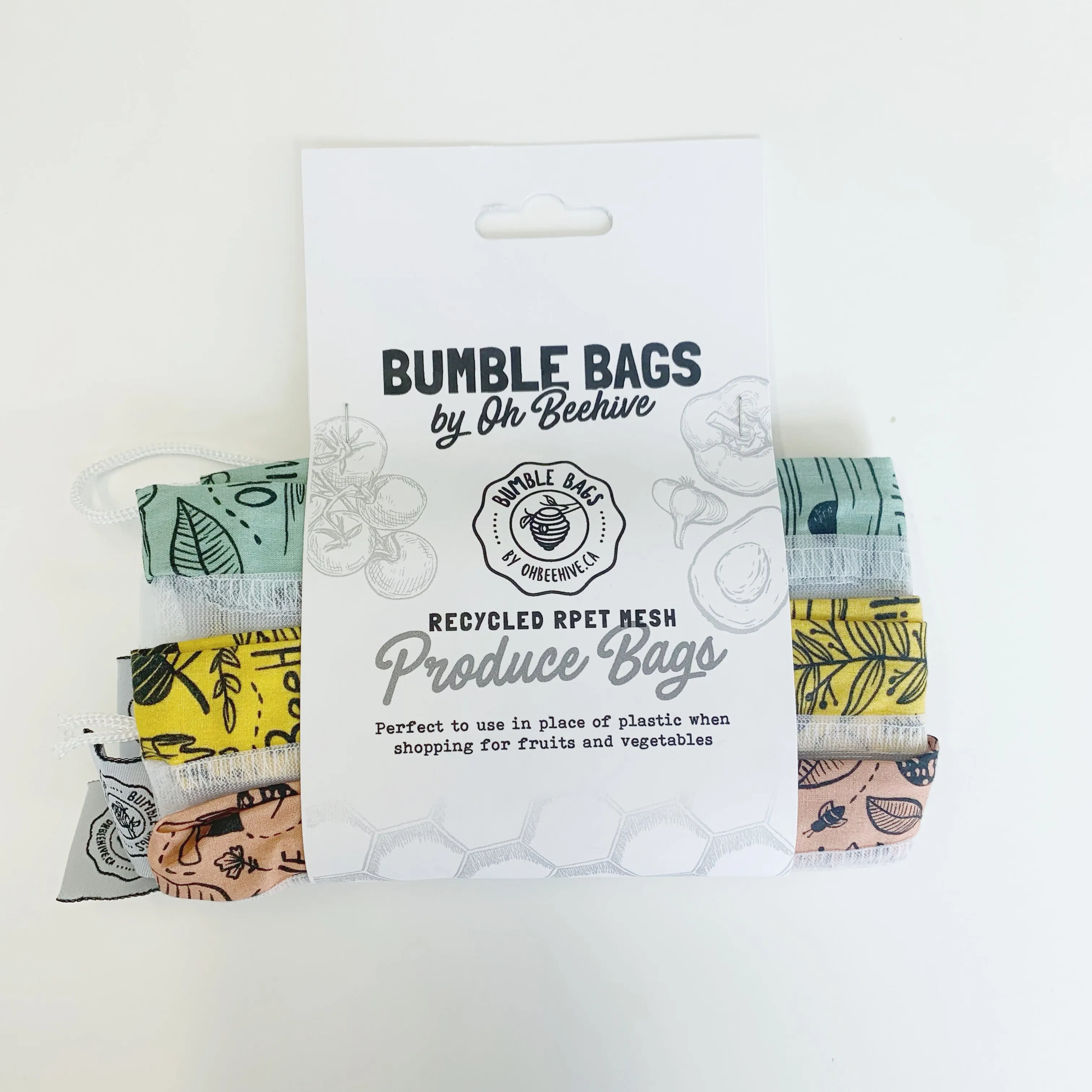 Reusable Produce Bags | Set of 3