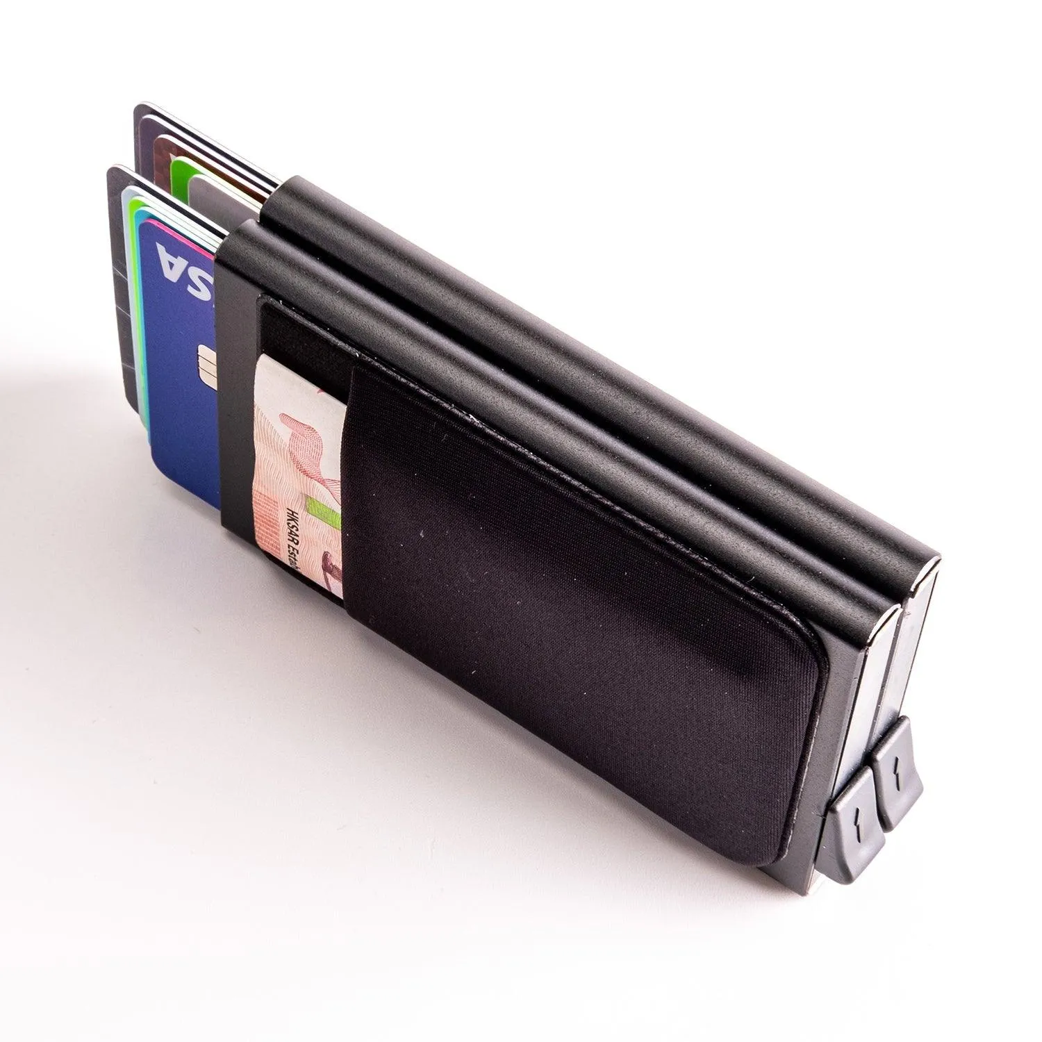 RFID Aluminium Anti-theft Double Holder Credit Card Wallet