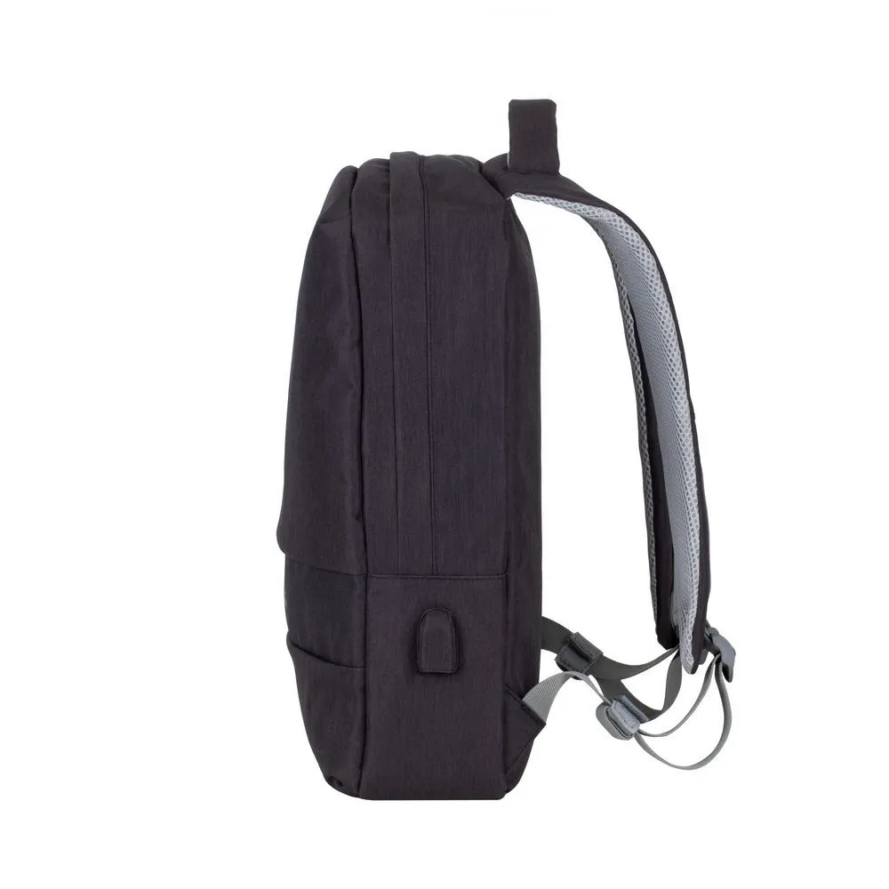 Rivacase 7562 Prater 15.6" Anti-Theft Laptop Backpack (Black)