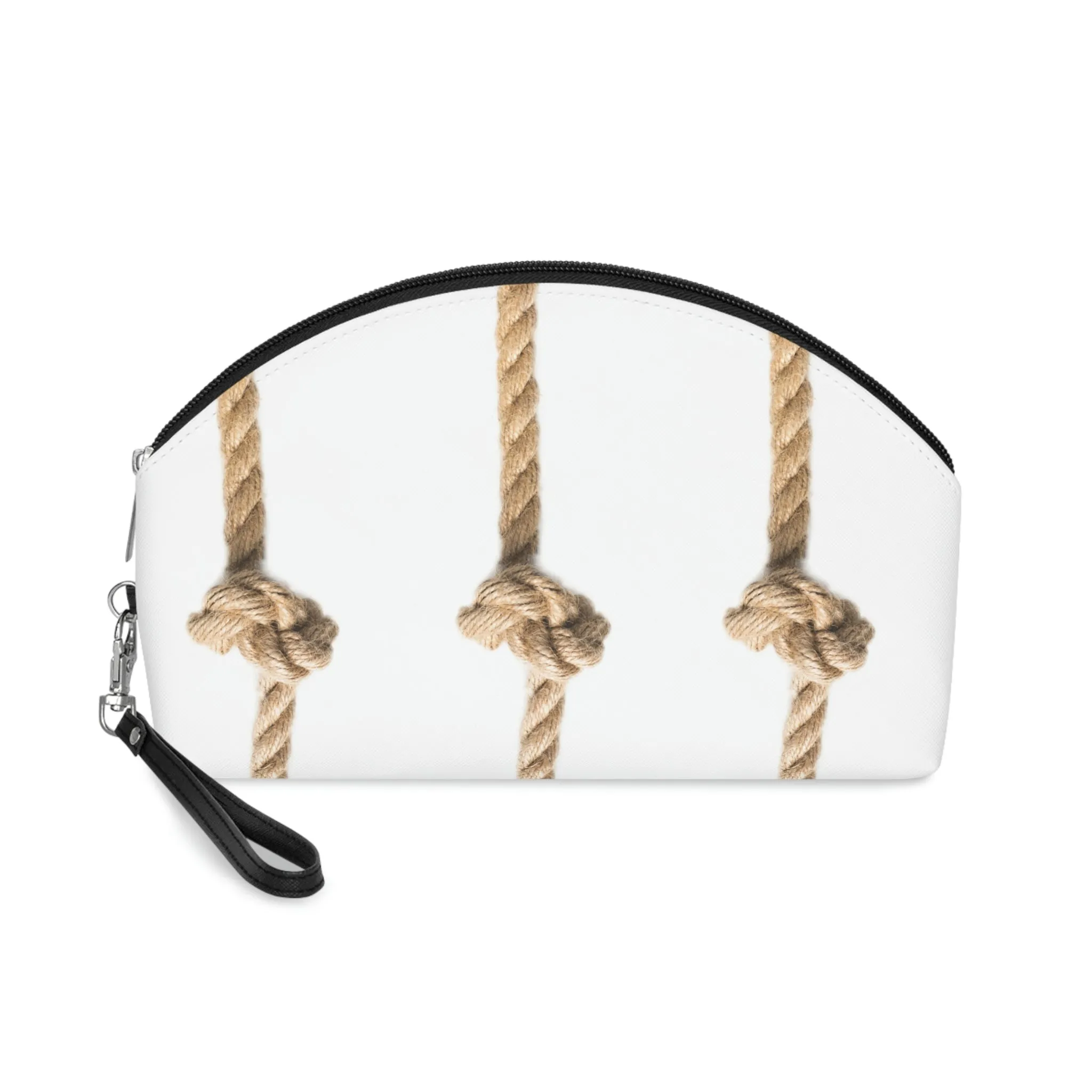 Rope Decor Boat / Beach Bag -  White