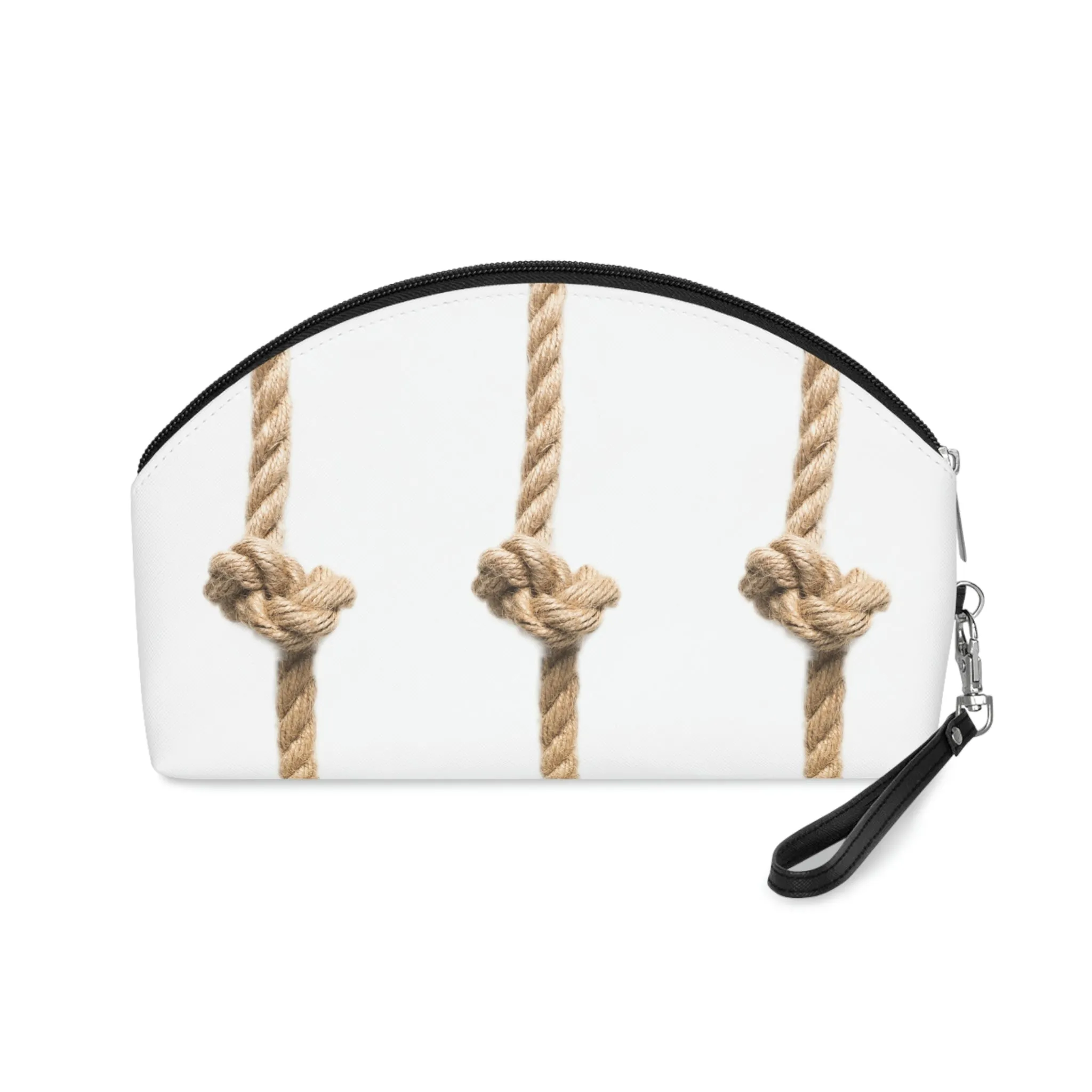 Rope Decor Boat / Beach Bag -  White