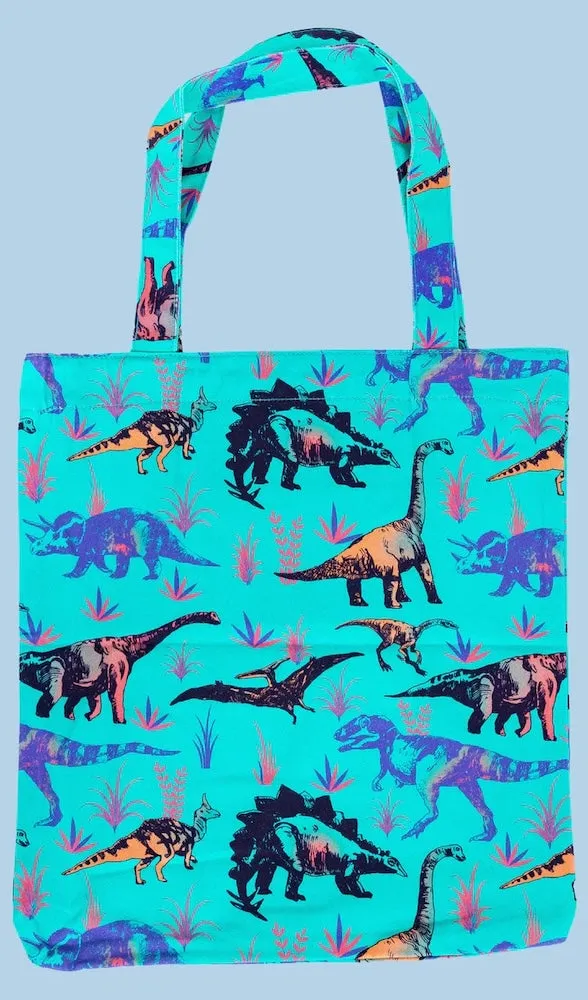 Run and Fly Dino Tote Bag