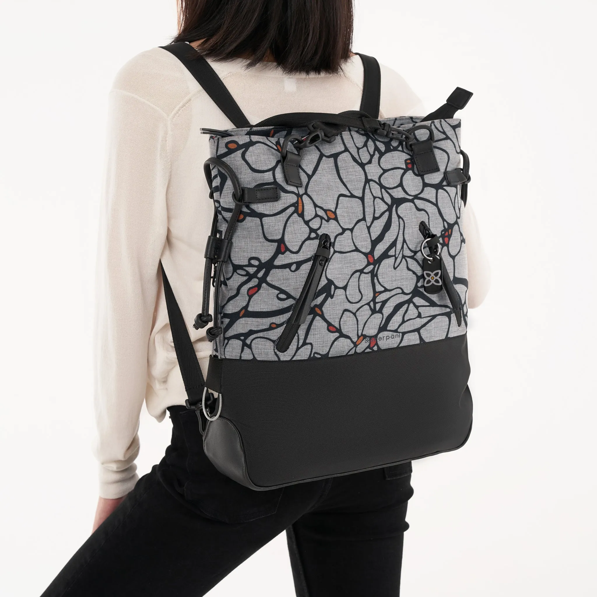 Sherpani Tempest AT Convertible Travel Tote Bag/ Backpack sakura