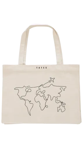 Shopping bag mit "Worldline" Motiv