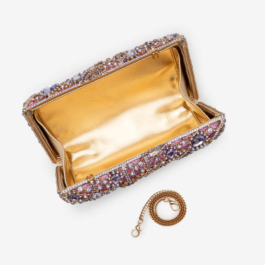 Siena Rhinestones Clutch Bag