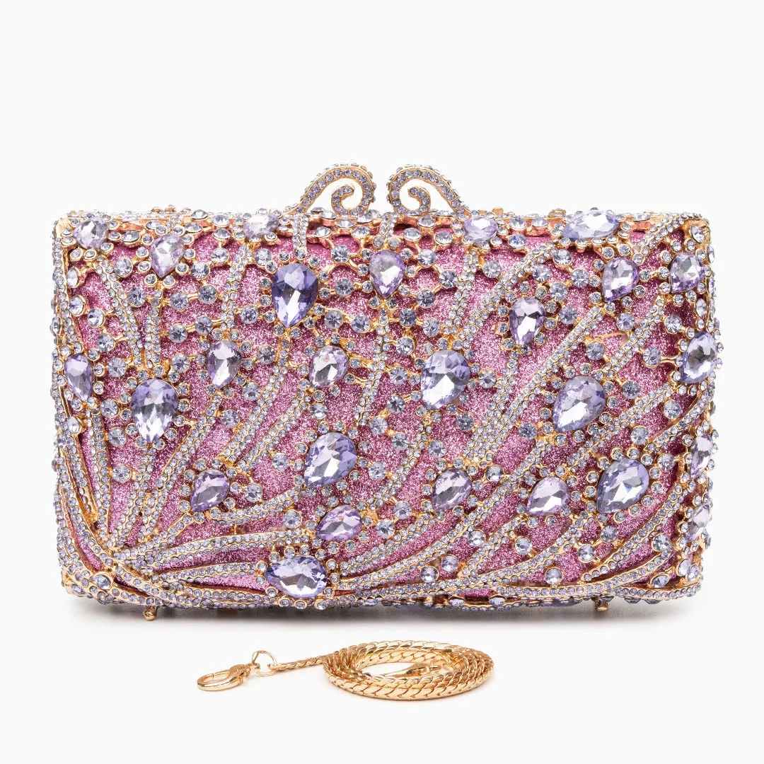 Siena Rhinestones Clutch Bag