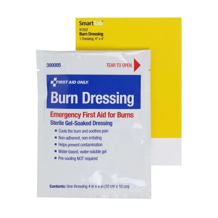 SmartCompliance Burn Dressing, 4" X 4", 1/Bag