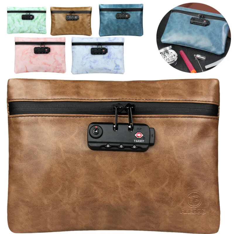 Smell Proof Bag With Combination Lock