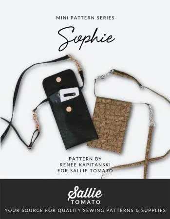 Sophie Cross Body Bag Pattern by Sallie Tomato