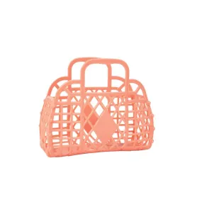 Sun Jellies Retro Basket Mini - Peach