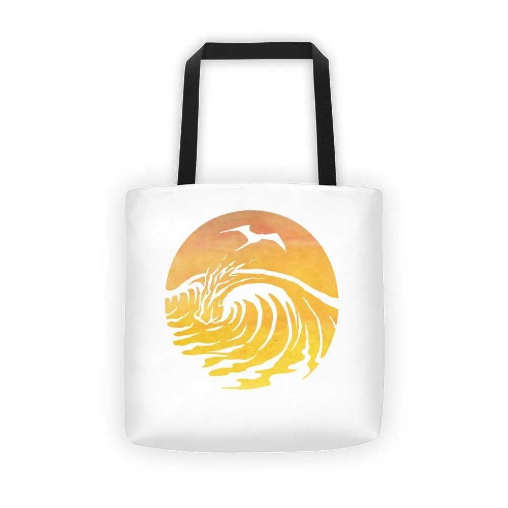 Sunset Logo - Reusable Shopping Bag /Beach Tote