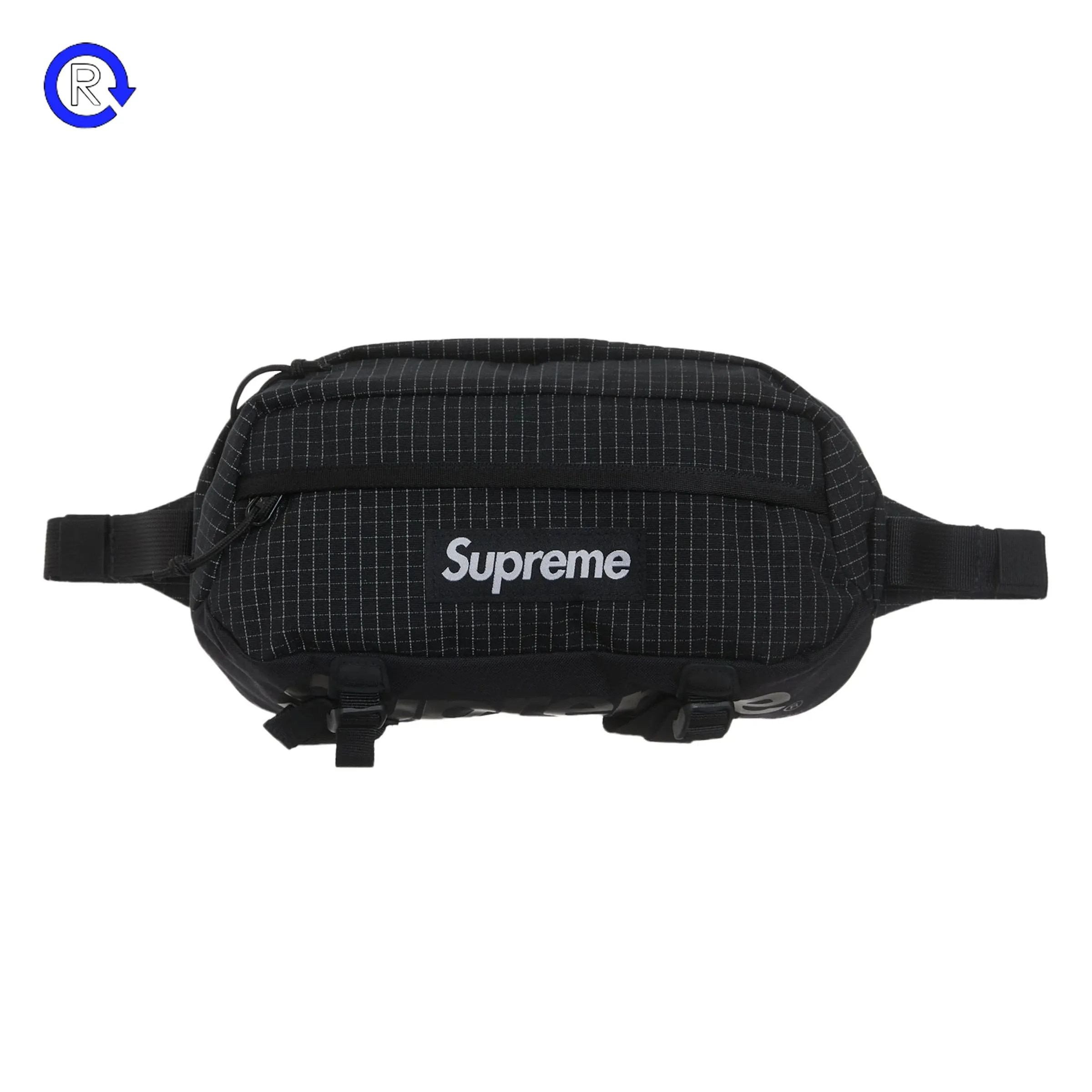 Supreme Black Waist Bag (SS24) (Copy)