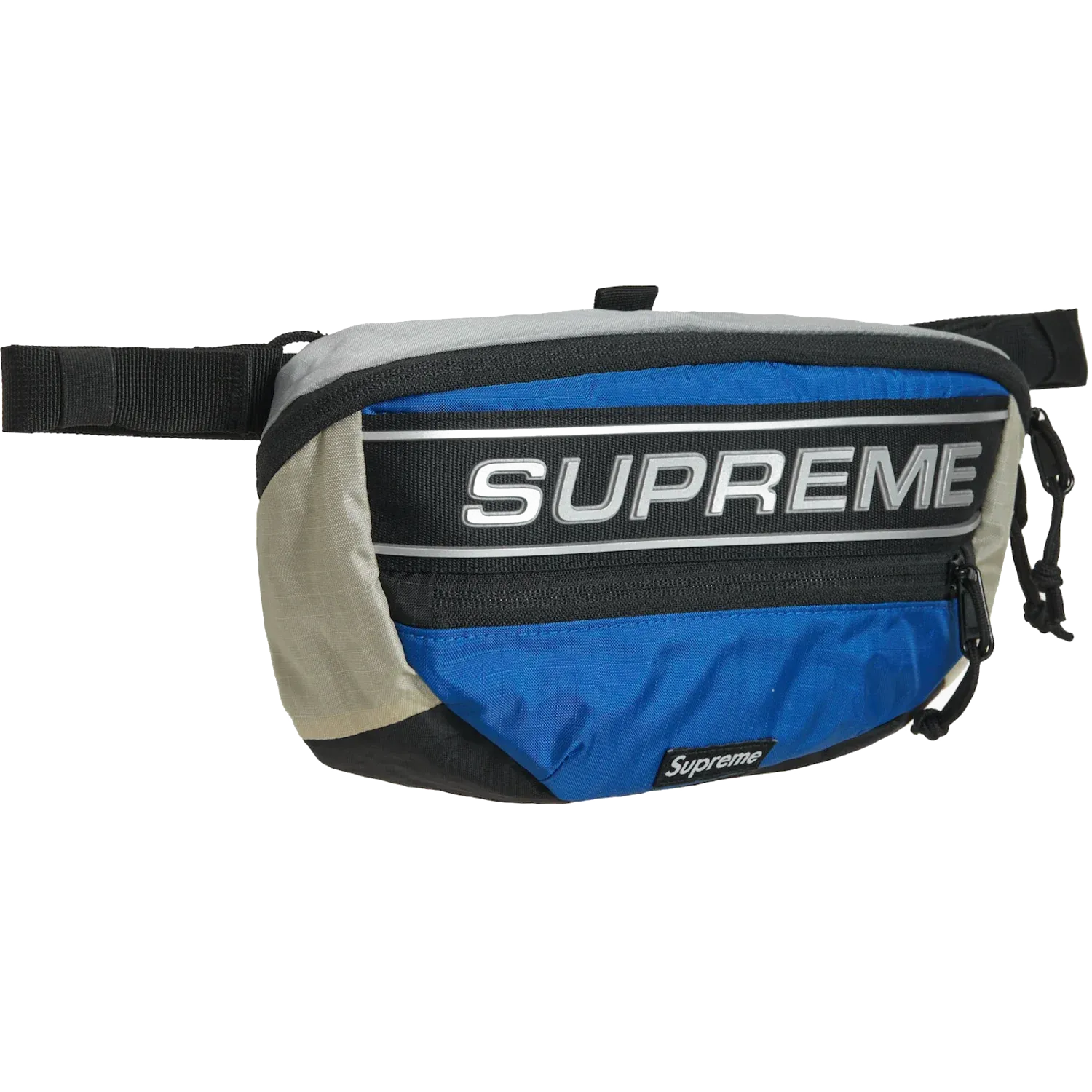 Supreme Logo Waist Bag Blue