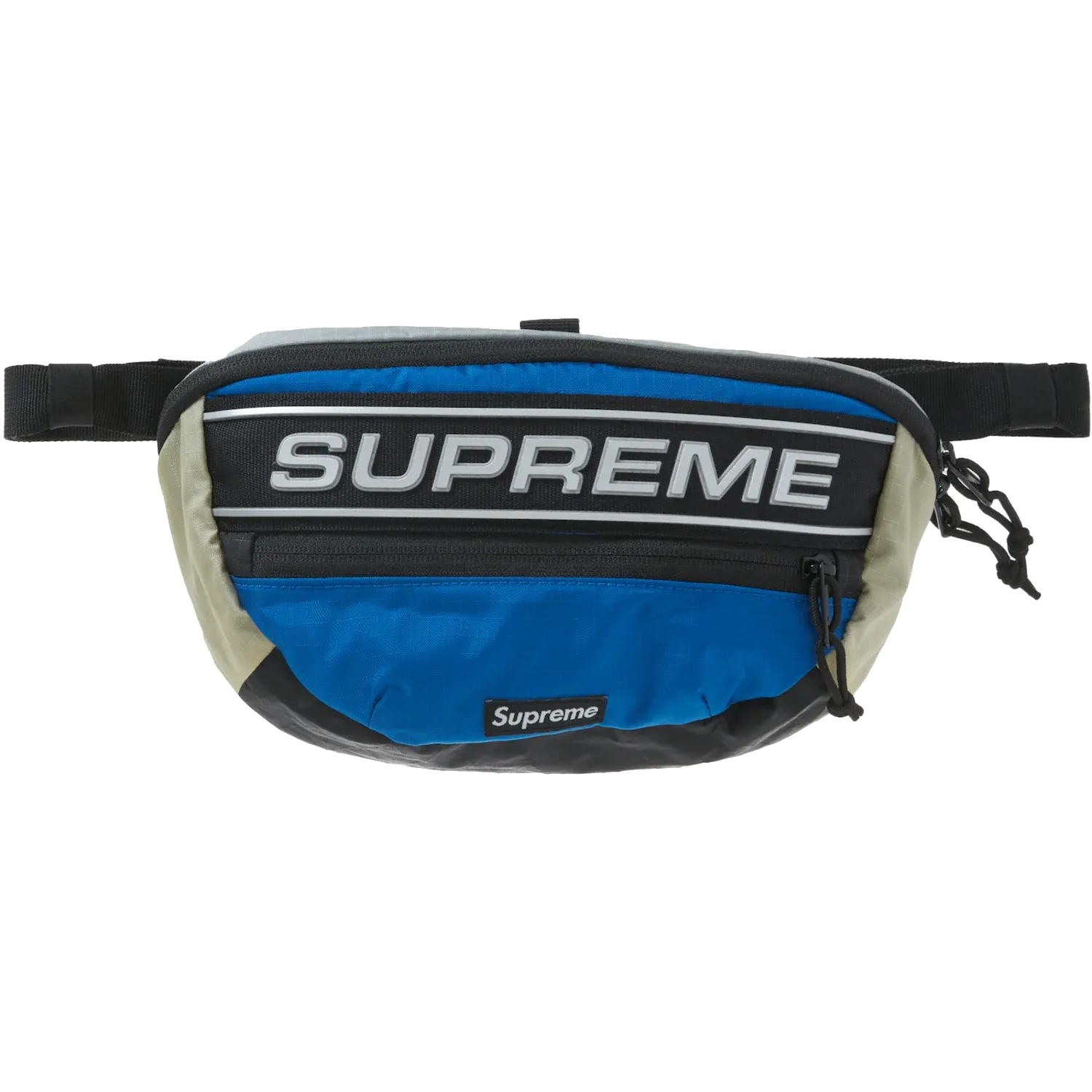 Supreme Logo Waist Bag Blue