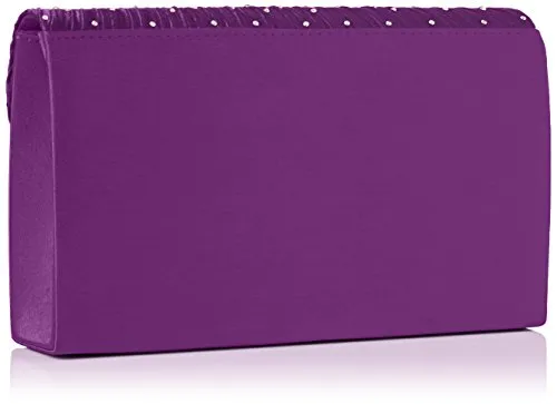 SWANKYSWANS Womens Abby Diamante Envelope Style Bag Clutch