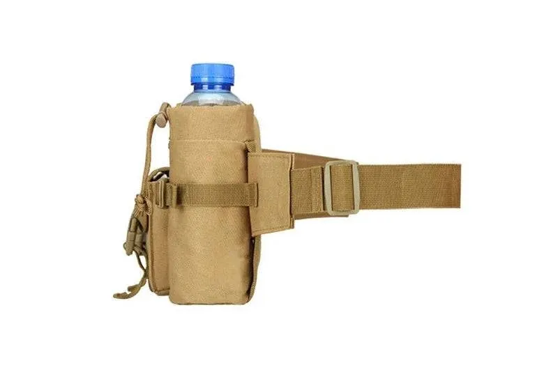 Tactical Men Waist Pack Nylon Hiking Water Bottle Phone Pouch Outdoor Sports Hunting Climbing Camping Belt Bag