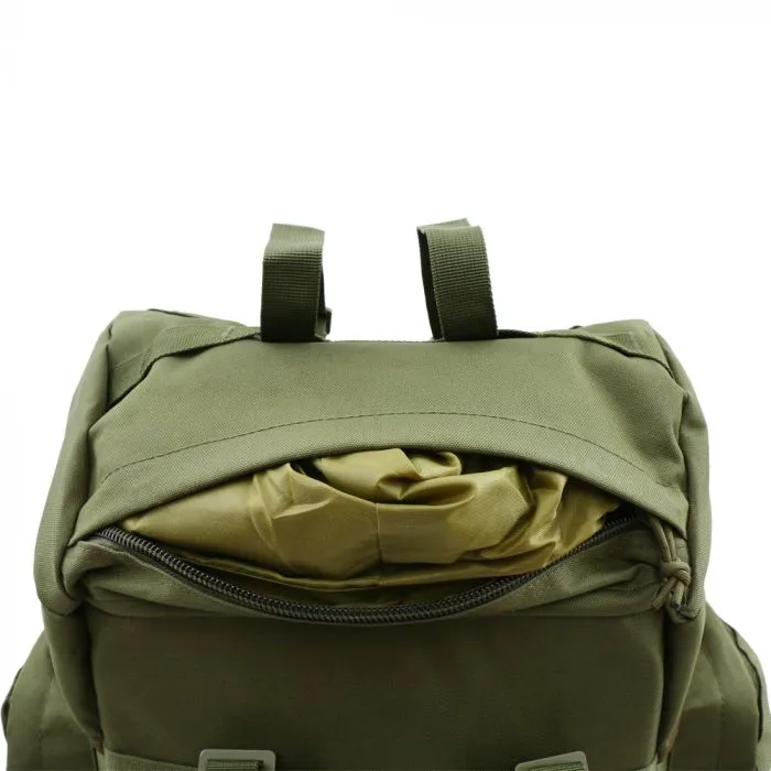 Tactical Rucksack – Olive Green - 65L