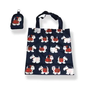 Tartan Terrier Shopping Bags