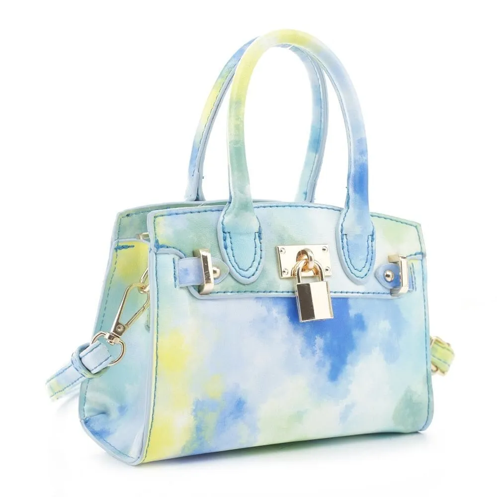 TD6286 Micro Tie-Dye Turn-Clasp & Lock Crossbody