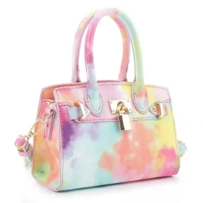 TD6286 Micro Tie-Dye Turn-Clasp & Lock Crossbody