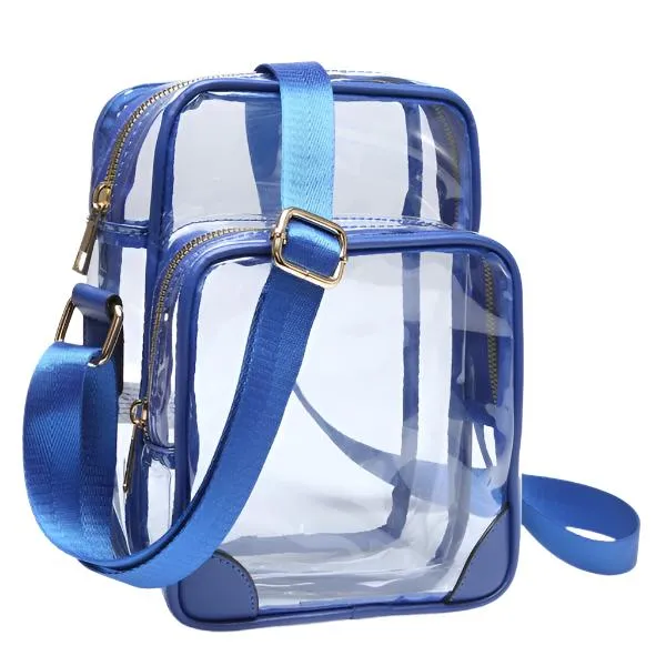 TEEK - See Thru Multi Compartment Crossbody Bag