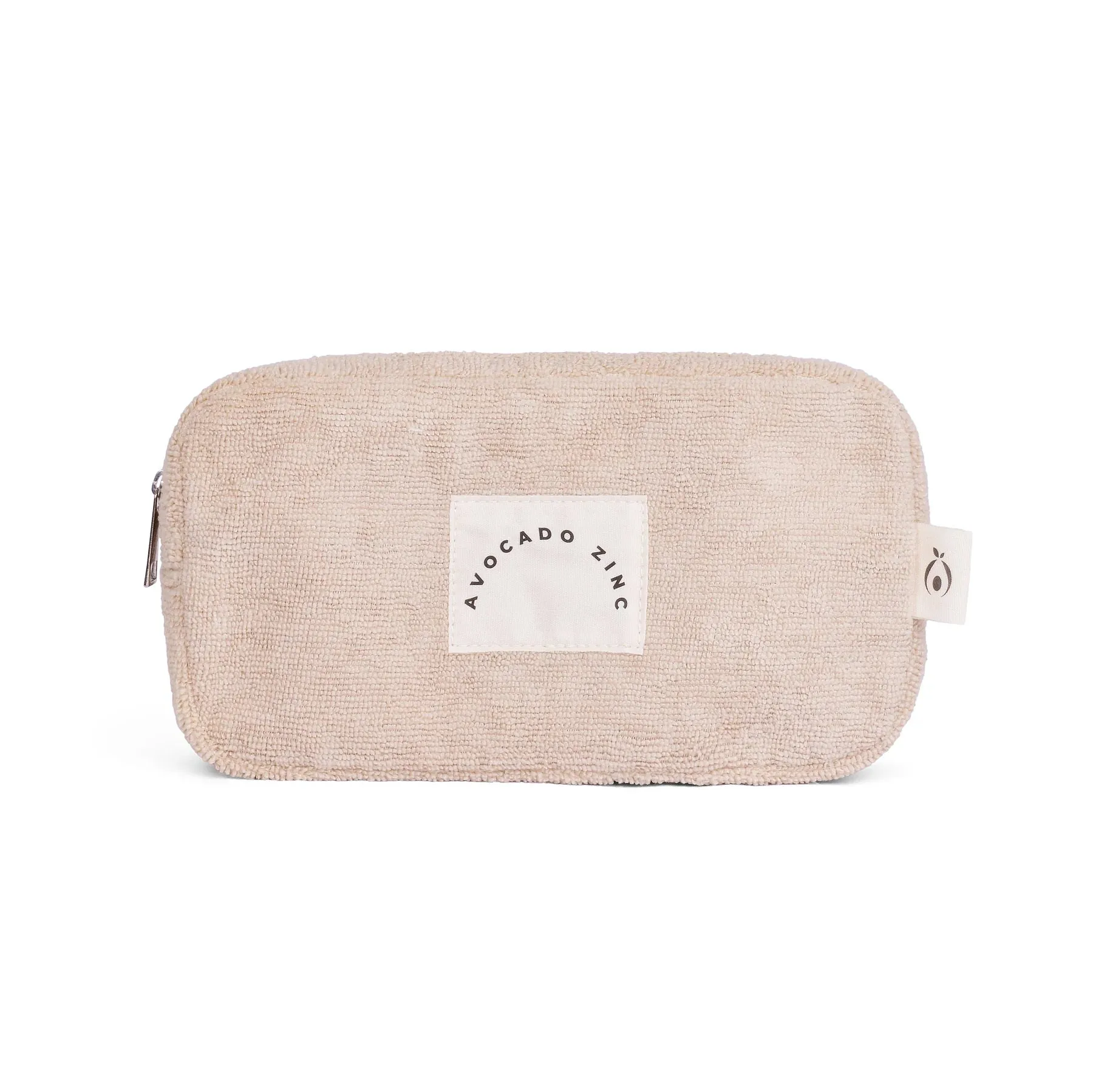 Terry Towelling Pouch - Avocado Zinc