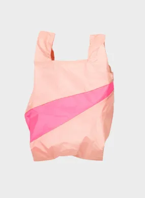 The New Shopping Bag Tone & Fluo Pink Medium