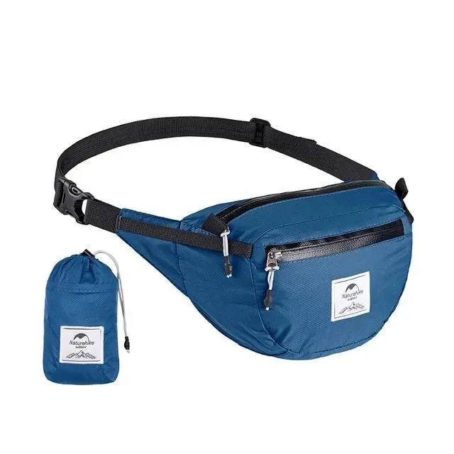 Traveloped Foldable Silicon Fanny Pack Waist Bag