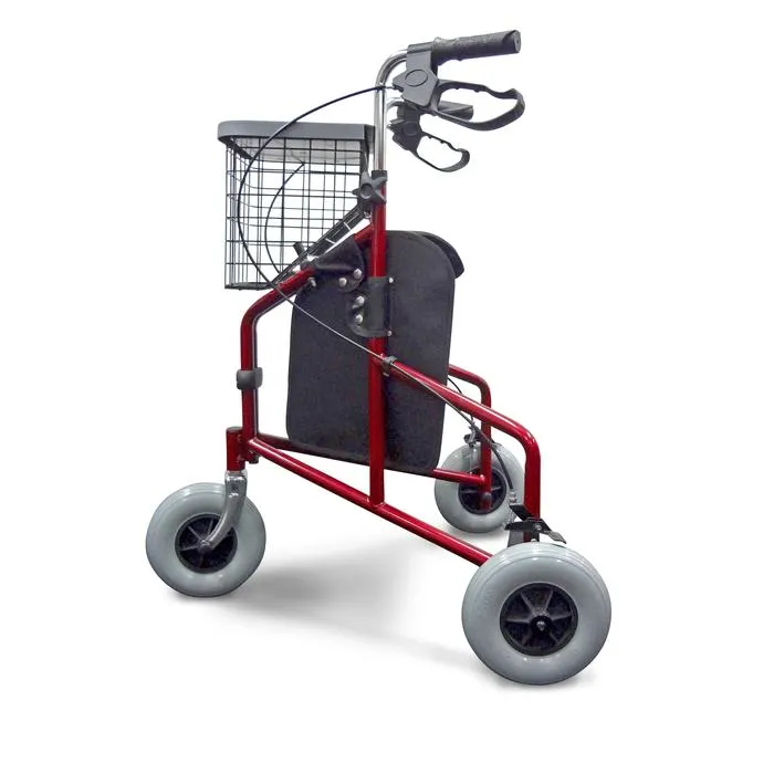 Tri Wheel Wheeled Walker Rollator, Three Wheels Walker