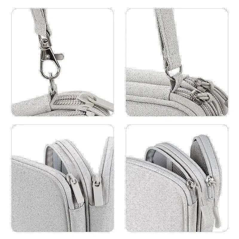 Ultimate USB Cable Travel Organizer: Chic Digital Accessory Bag