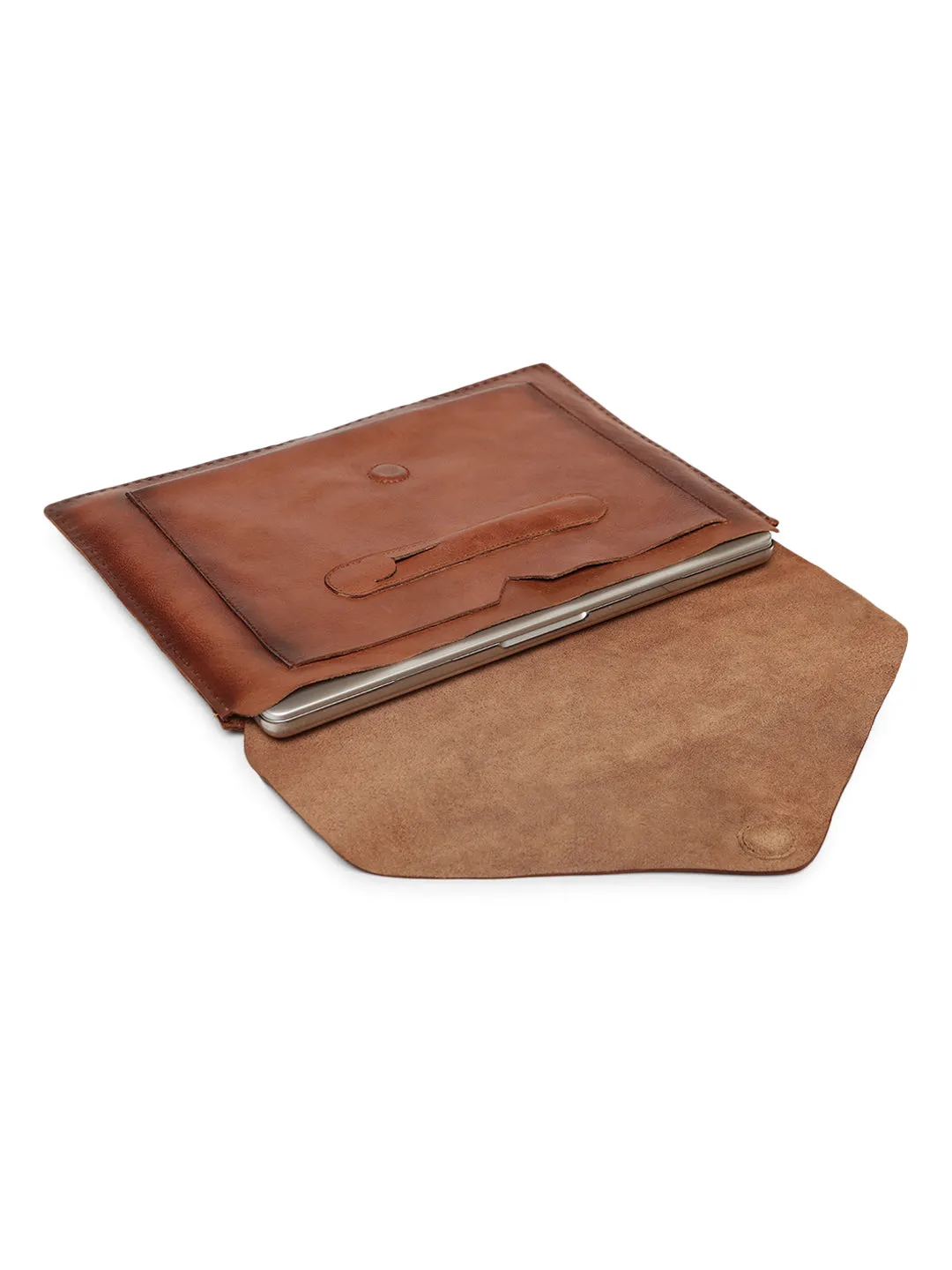 UrbanCraft Brown Leather Laptop Sleeves