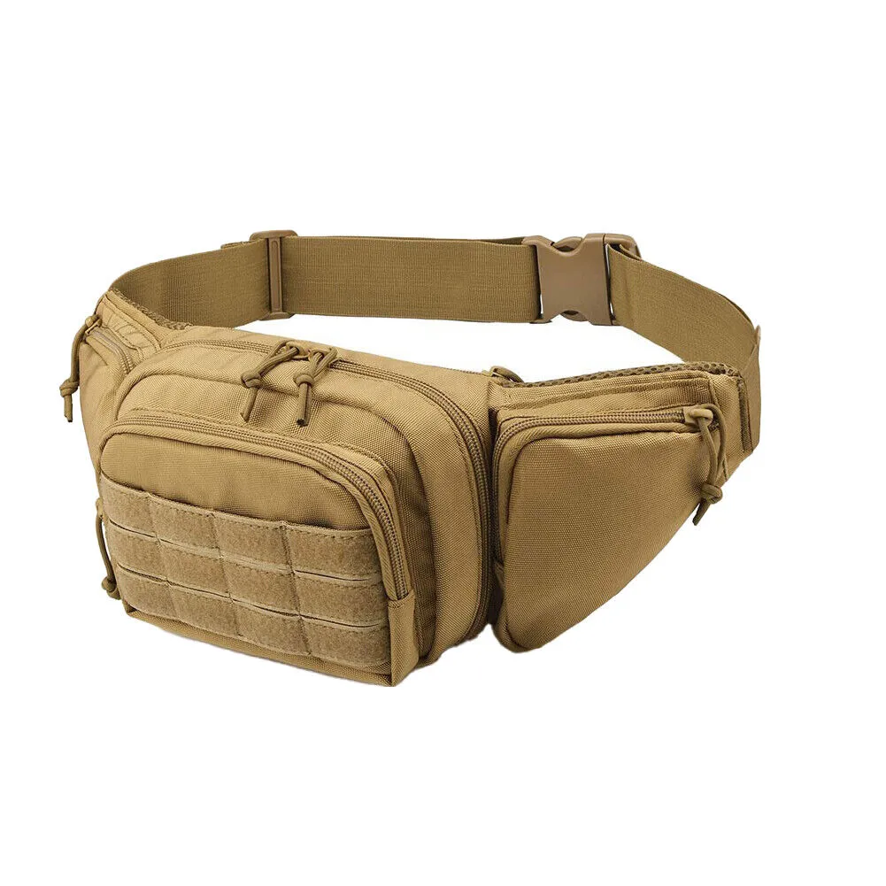 US 1-2 Pc Tactical Pistol Pouch Waist Gun Pack Bag Fanny Packs Concealed Carry