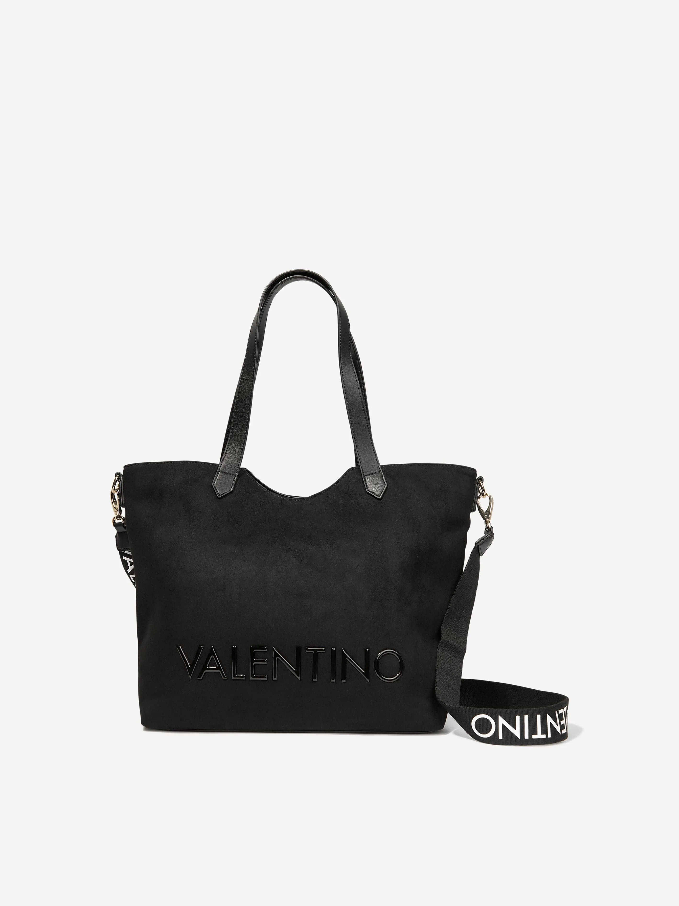 Valentino Girls Courmayeur Shopping Bag in Black (W:34cm)