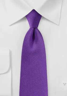 Violet MicroTexture Necktie