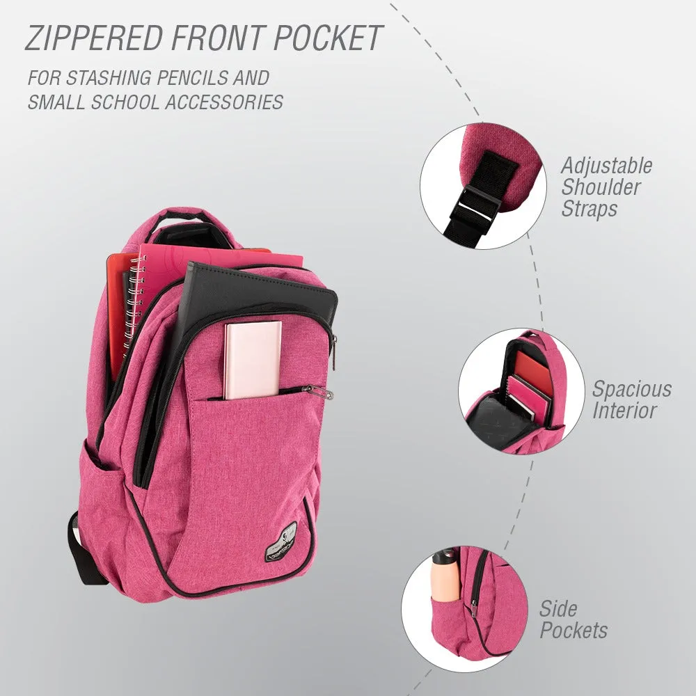 Volkano Victory Backpack Pink Melange