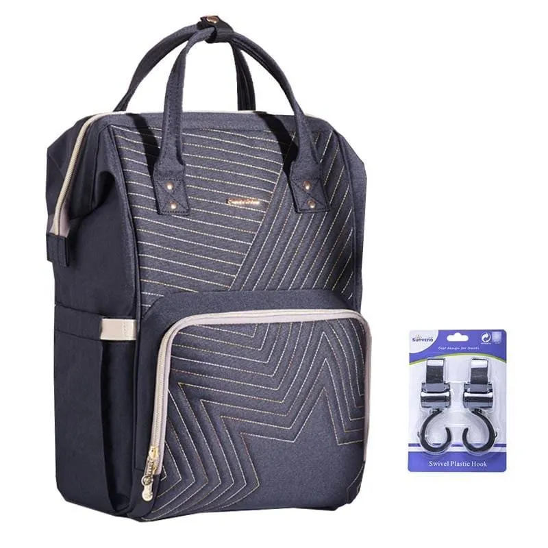 Waterproof Nylon Diaper Bag