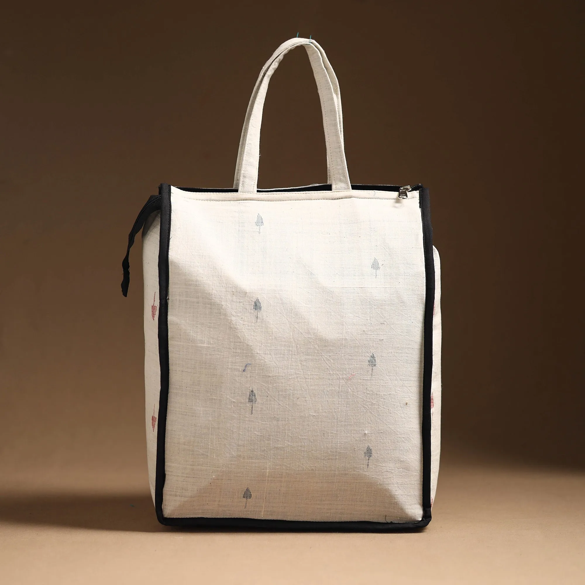 White - Handcrafted Cotton Shopping Bag 18