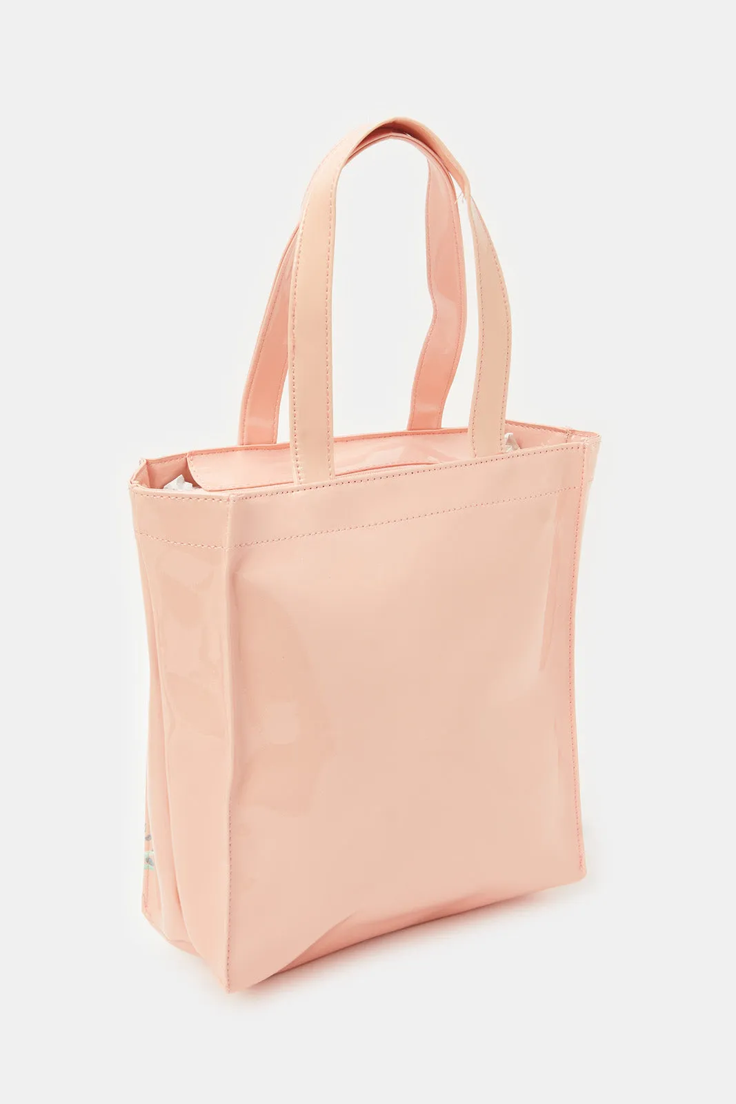 Women Pink Shopper Bag