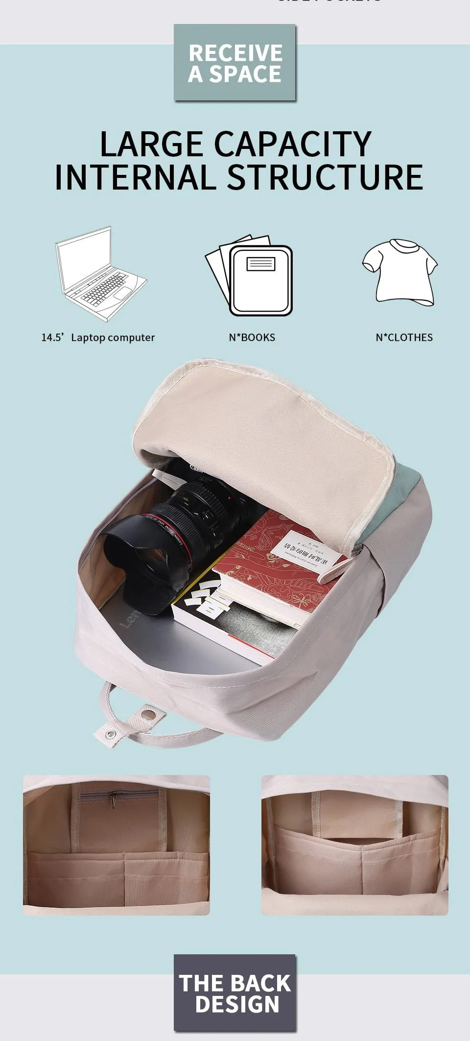 Women Travel Backpack