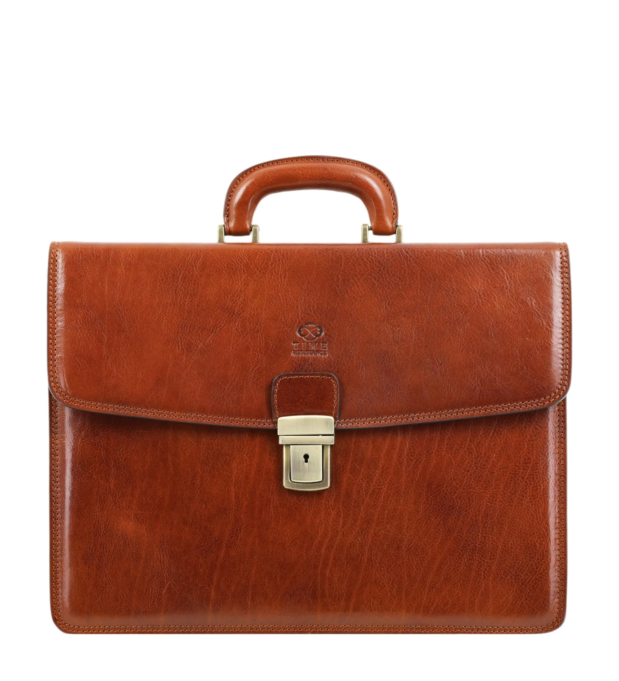 Womens Leather Briefcase - The Sound of the Mountain